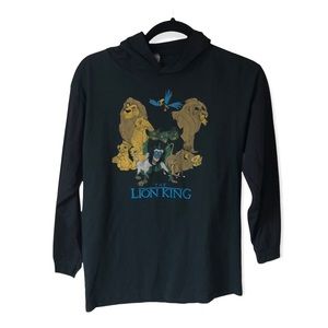 VINTAGE 1990’s Bugle Boy Shirt Disney Size M 12/14 -LION KING- Simba EUC